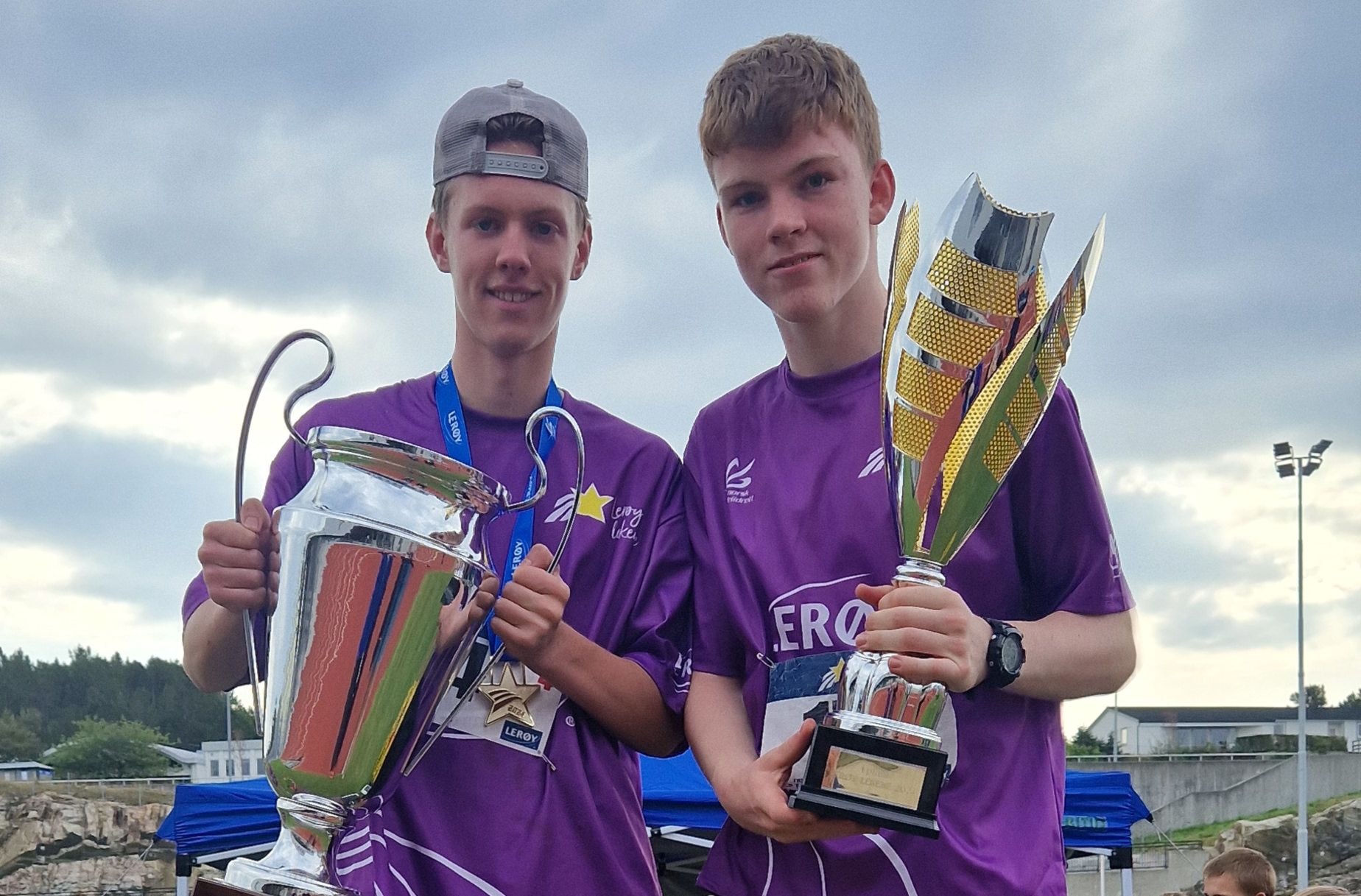 Nidelvgutter representerte sterkt i Lerøylekene